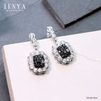 LENYA พลอยโอนิกซ์ ช่วยป้องกันสิ่งชั่วร้าย มั่นคงทางอารมณ์ ขนาด 2 มิล ตัวเรือนเงินแท้925 ชุบทองคำขาว