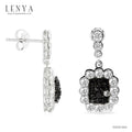 LENYA พลอยโอนิกซ์ ช่วยป้องกันสิ่งชั่วร้าย มั่นคงทางอารมณ์ ขนาด 2 มิล ตัวเรือนเงินแท้925 ชุบทองคำขาว