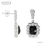 LENYA พลอยโอนิกซ์ ช่วยป้องกันสิ่งชั่วร้าย มั่นคงทางอารมณ์ ขนาด 2 มิล ตัวเรือนเงินแท้925 ชุบทองคำขาว