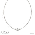 LENYA สร้อยคอเงินแท้ 925 ประดับพลอยไวท์โทแพซ(White Topaz)เข้าได้กับทุกโอกาส พร้อมเสริมราศีให้กับผู้สวมใส่