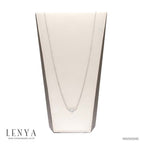 LENYA สร้อยคอเงินแท้ 925 ประดับพลอยไวท์โทแพซ(White Topaz)เข้าได้กับทุกโอกาส พร้อมเสริมราศีให้กับผู้สวมใส่