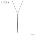 LENYA สร้อยคอเงินแท้ ดีไซน์เก๋ เล่นระดับ 3 ชั้น