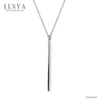 LENYA สร้อยคอเงินแท้ ดีไซน์เก๋ เล่นระดับ 3 ชั้น