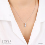 LENYA จี้เงินแท้ประดับเพชร Swalovski Zirconia สวยหวานน่ารัก เหมาะสำหรับสวมใส่ได้ทุกวัน