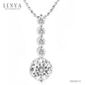 LENYA จี้เงินแท้ประดับเพชร Swalovski Zirconia สวยหวานน่ารัก เหมาะสำหรับสวมใส่ได้ทุกวัน