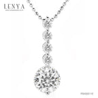 LENYA จี้เงินแท้ประดับเพชร Swalovski Zirconia สวยหวานน่ารัก เหมาะสำหรับสวมใส่ได้ทุกวัน