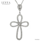 LENYA จี้ CZ  DiamondLike เสริมลุคโดดเด่น ขนาด 1.75 มิล ตัวเรือนเงินแท้925 ชุบทองคำขาว