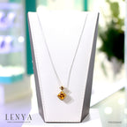 LENYA จี้เงินแท้ ประดับพลอยซิทริน เสริมพลังความคิดสร้างสรรค์