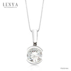 LENYA จี้ LENYA ETERNAL ประดับ SWAROVSKI ZIRCONIA ตัวเรือนเงินแท้ชุบทองคำขาว