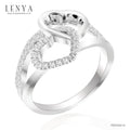 LENYA แหวนเพชร DiamondLike สัญลักษณ์ของหัวใจ เปรียบเสมือนความรักของชายหญิงที่จะอยู่คู่กันไปตลอดชั่วนิรันดร์