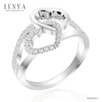 LENYA แหวนเพชร DiamondLike สัญลักษณ์ของหัวใจ เปรียบเสมือนความรักของชายหญิงที่จะอยู่คู่กันไปตลอดชั่วนิรันดร์