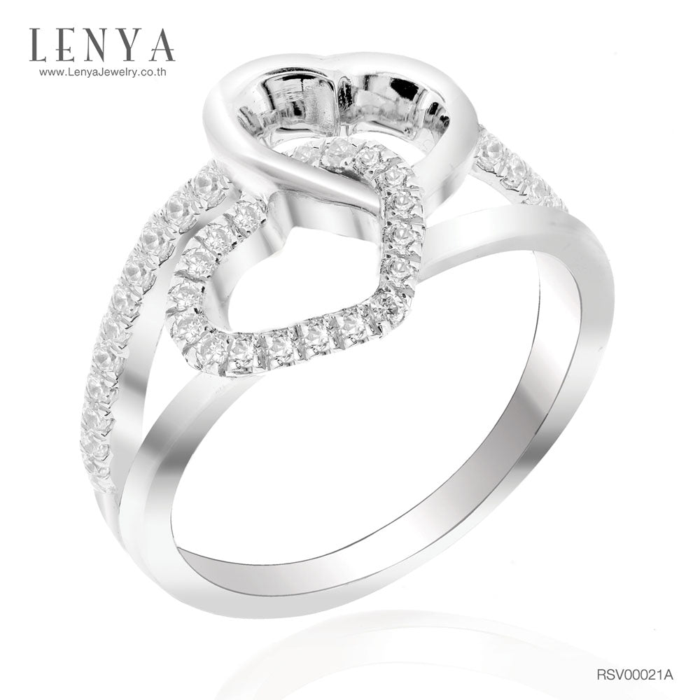 LENYA แหวนเพชร DiamondLike สัญลักษณ์ของหัวใจ เปรียบเสมือนความรักของชายหญิงที่จะอยู่คู่กันไปตลอดชั่วนิรันดร์