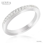 LENYA แหวน LENYA ETERNAL ประดับด้วย SWAROVSKI ZIRCONIA สีขาว สวยคลาสสิค
