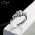 LENYA แหวนเพชร DiamondLike รูปหัวใจเลอค่าแสนหวาน เหมาะกับสาวสวยที่มีหัวใจอบอวลไปด้วยความรัก