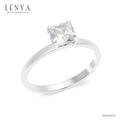 LENYA แหวนเงินแท้ ประดับด้วย Diamondlike  เสริมบุคลิกเพิ่มความมั่นใจ