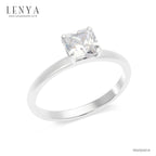LENYA แหวนเงินแท้ ประดับด้วย Diamondlike  เสริมบุคลิกเพิ่มความมั่นใจ