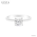 LENYA แหวนเงินแท้ ประดับด้วย Diamondlike  เสริมบุคลิกเพิ่มความมั่นใจ