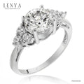 LENYA แหวนเพชร DiamondLike เพชรเม็ดใหญ่ขนาด 2 กะรัต ดีไซน์มีระดับ หรูหราอลังการ เข้ากันกับทุกสไตล์การแต่งตัว