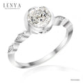 LENYA แหวนเพชร DiamondLike  ดีไซน์สุดคลาสสิค