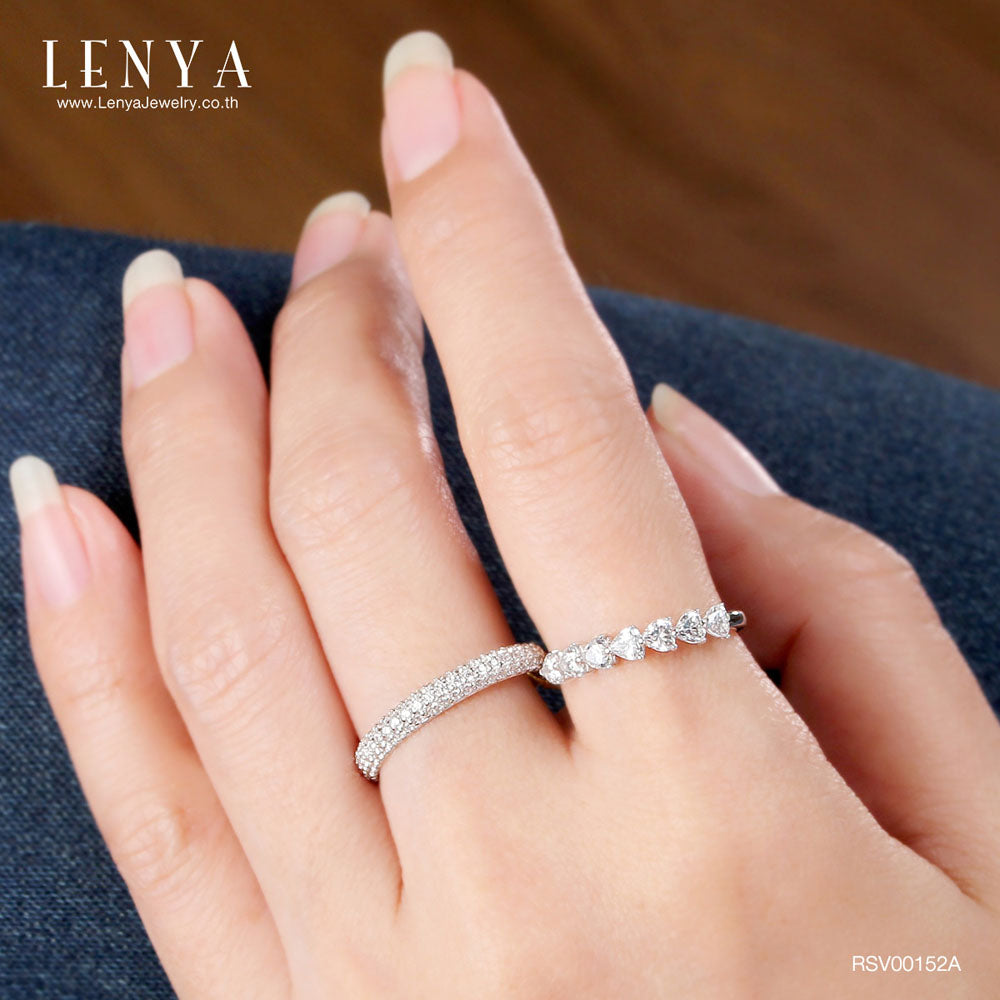 LENYA แหวนเพชร DiamondLike แห่งการสานต่อหัวใจ เหมือนการเติมเต็มหัวใจทีละดวงพร้อมการถนุถนอมอย่างสุดซึ้ง
