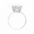 LENYA แหวน CZ Diamondlike เสริมบุคลิกและความมั่นใจ ขนาด 10 มิล ตัวเรือนเงินแท้925 ชุบทองคำขาว