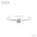LENYA แหวนเงินแท้ 925 ประดับด้วย Diamondlike  เสริมบุคลิกเพิ่มความมั่นใจ