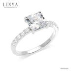 LENYA แหวนเงินแท้ 925 ประดับด้วย Diamondlike  เสริมบุคลิกเพิ่มความมั่นใจ
