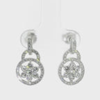 LENYA ต่างหู CZ DiamondLike เพิ่มสเน่ห์ ขนาด 2.50 มิล ตัวเรือนเงินแท้925 ชุบทองคำขาว